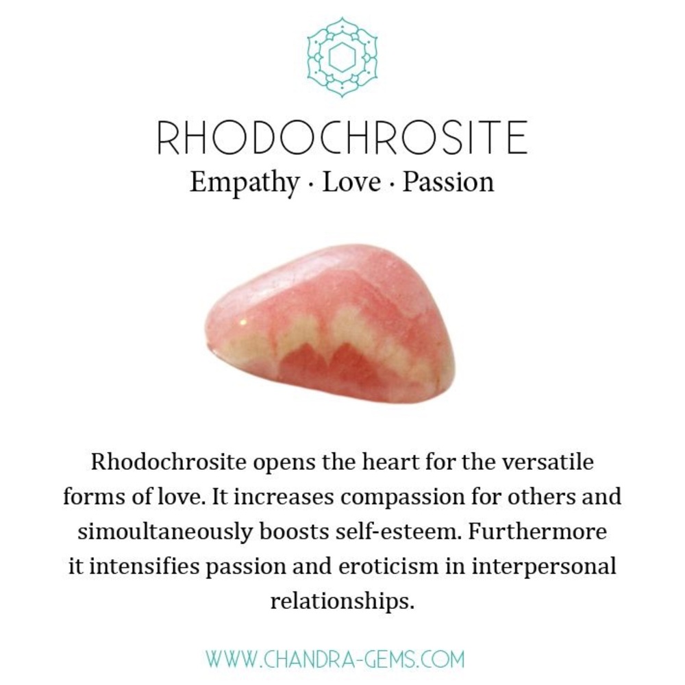 Vintage rhodochrosite healing necklace - Picture 6 of 16